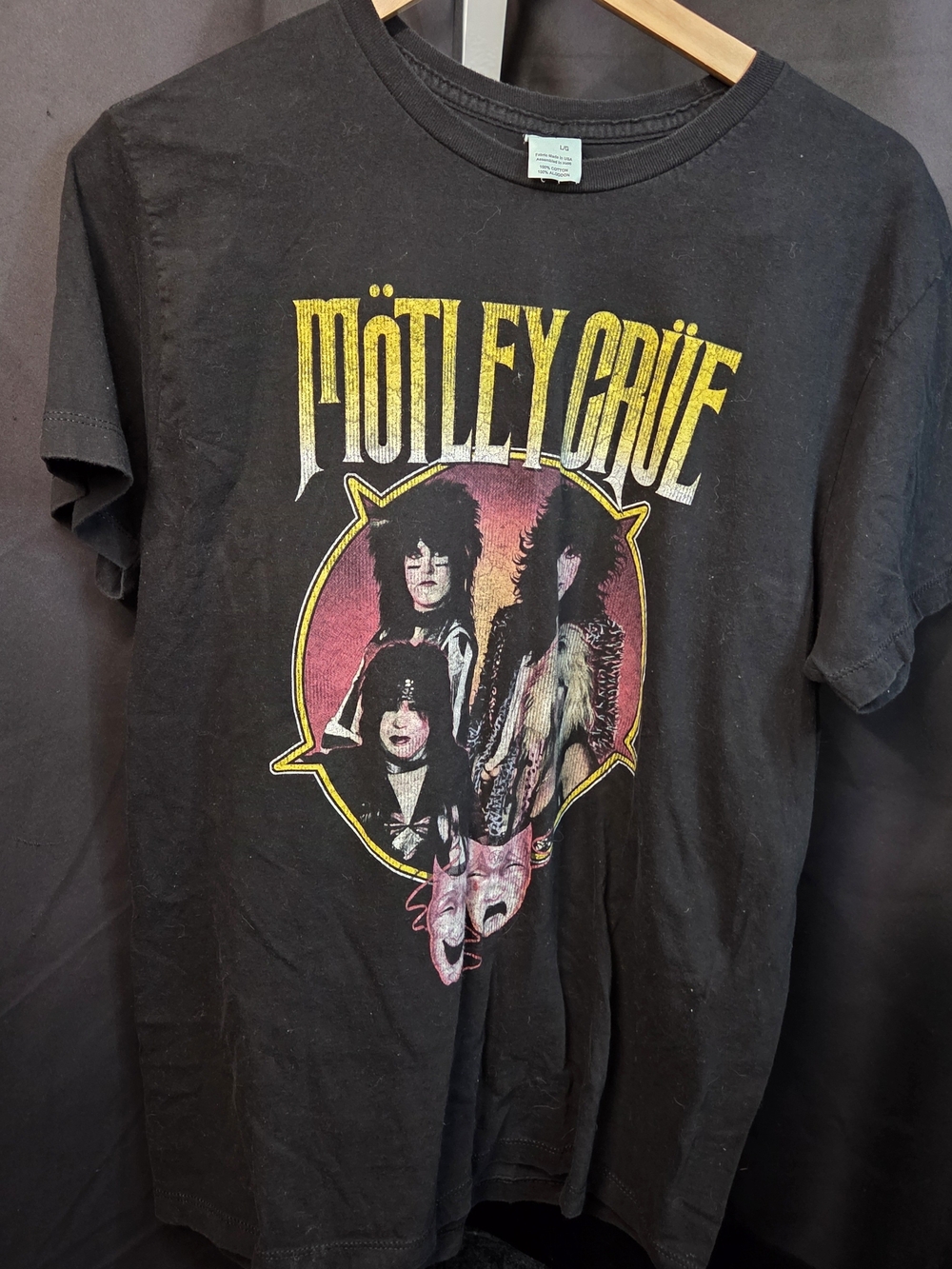 Vintage Motley Crue - Black Shirt - L - Pacific